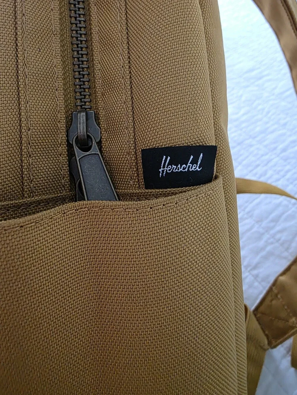 Herschel Supply Co. Mustard Yellow Backpack 15x10x4.5